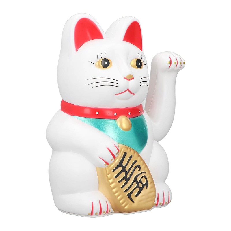 10inch Waving Fortune Lucky Cat Cute Fortune Cat Statue Decoration