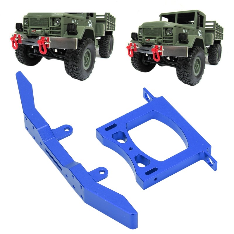 RC Metal Bumper Front Rear Car Defender Set Aluminum for