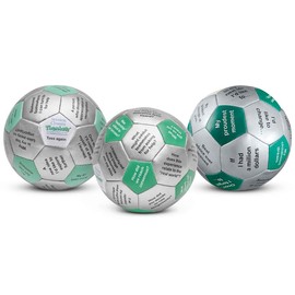 Trainers Warehouse Sessions Thumball Set | Open, Debrief and Close Your Meetings with This Set of Thumballs | Nearly 100 Discussion prompts (Sessions Set)