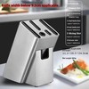 CHAPMAN BROOK Stainless Steel Knife Holder - Knife Block -