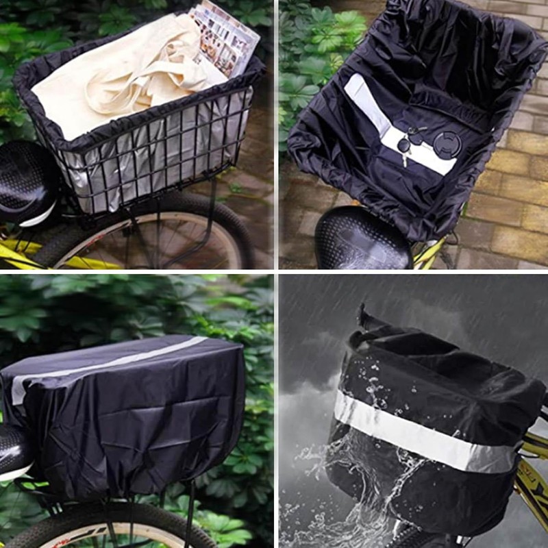 Roczential Bicycle Basket Cover Bicycle Basket Cover Bicycle Basket Cover