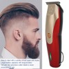 Rechargeable Hair Clipper Hair Lettering Trimmer Cutting Machine Hairdressing Tool