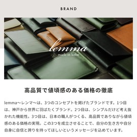 Lemma Pencil Case, Genuine Leather, Large Capacity, Pen Case, High School Students, Men's, Navy