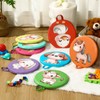Yuntau 8 Pcs Kids Floor Cushions for Classroom Flexible Round