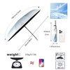 erised's bifrost Compact, Folding Travel Umbrella, Automatic Opening and Closing,