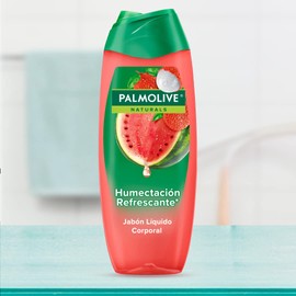 Palmolive Naturals Jabón Liquido Sandia y Lychee 390ml, 390 mililitro, 1