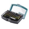 wolfcraft Bit Box, Flat-Slotted/Crosshead (PH/PZ) / TORX® (T) / Hexagonal,