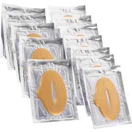 Mascarilla Labial de Colágeno Hidratante para Labios Secos 25 Piezas, Almohadillas de Gel Nutritivas Cuidado Labial en Casa y Viaje