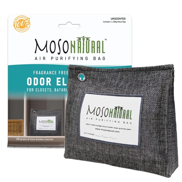 Moso Bag, 10.6 oz (300 g), 2 Year Deodorizer, Moisturizing,