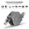 CNCOB retráctil – Cable Ethernet CAT6 RJ45 8P8C Cable de
