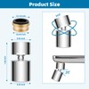 Hibbent NSF/ANSI/CAN 61 Certified Faucet Aerator, CUPC Certification 360° Twist