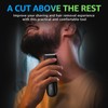 Body Hair Trimmer for Men, Waterproof Wet/Dry Clippers with Standing