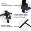 Projector Floor Stand, Folding Portable Tripod Mount - Adjustable Height