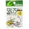 オーナー(OWNER) SBL-75M シングル75バーブレス(ミノー用) フック6 11626 釣り針