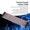 10Pcs Jump Wire FemaleFemale Plastic Line Cable 2.54mm Electronic Components