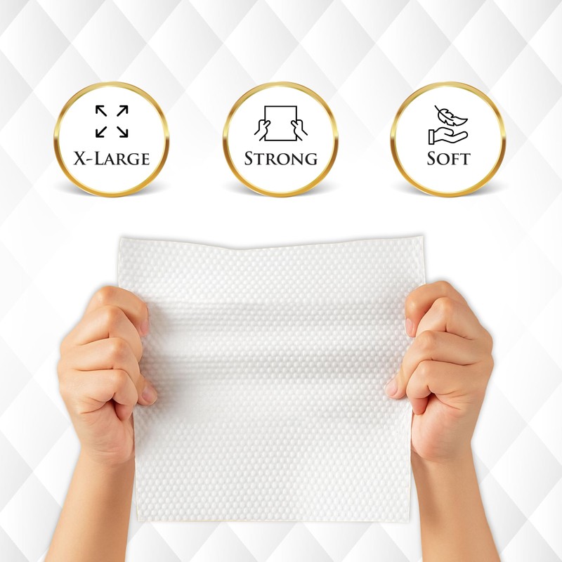 Wudu Towel after Ablution – 60 Count (Pack of 1)