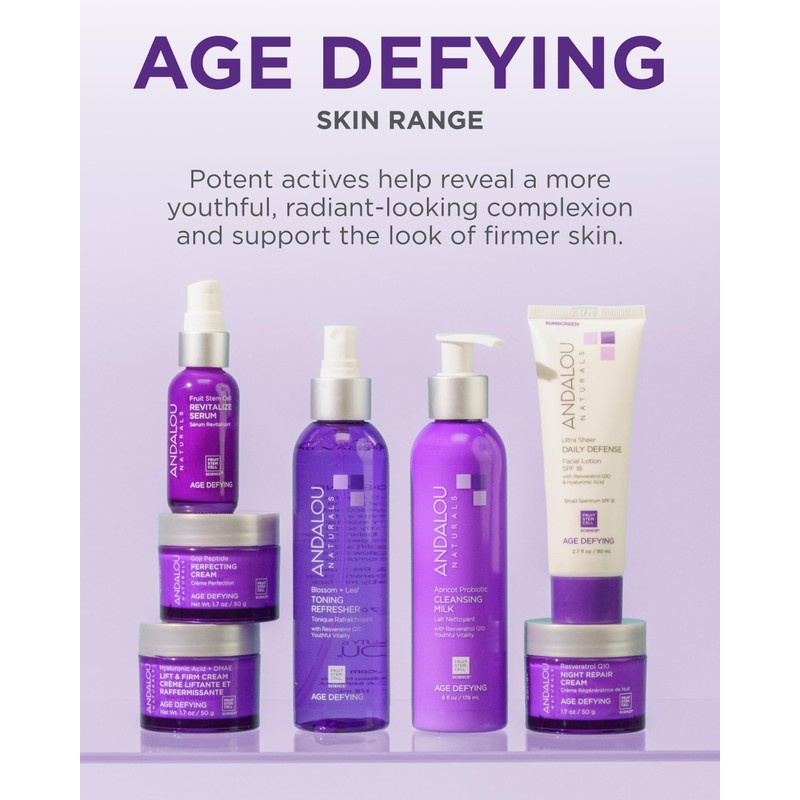 Andalou Naturals Age Defying Apricot Probiotic Cleansing Milk | Gentle