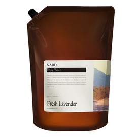 Nard Refresh Perfumed Body Wash Fresh Lavender Fragrance Refill, 2.1L, 1 ea / 나드 리프레쉬 퍼퓸드 바디워시 프레쉬라벤더향 리필, 2.1L, 1개