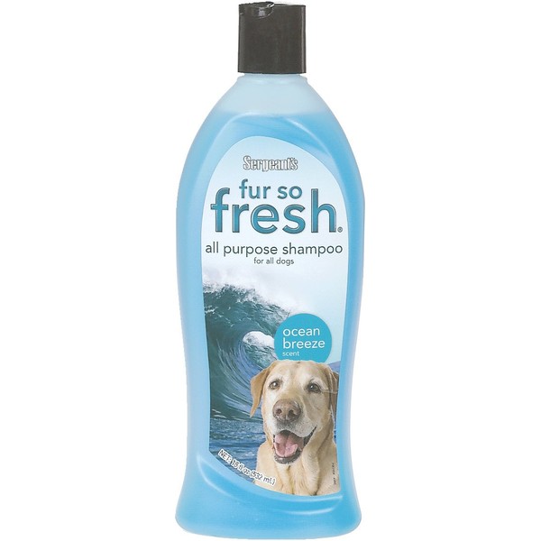Sergeant's Sergeant’s Fur-So-Fresh Dog Grooming Shampoo for All Dogs, Ocean