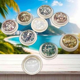 Other brands Glitter Nail Art, 8-Piece Glitter Nail Set, Nail Sequins / 글리터 네일아트 글리터 네일 8종세트 네일 스팽글