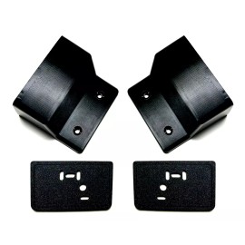 3d_motorworks RANGE ROVER CLASSIC 1987-1991 SEAT SWITCH PANEL FACIA & HOUSING PAIR BLACK