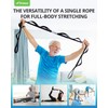 Trideer Stretching Strap Yoga Strap Physical Therapy for Home Workout,