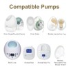 Maymom 14mm Flange Insert Compatible with Elvie Single/Double Electric, Elvie