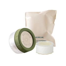 Water Filter for Sink Faucet, Double-Step Filtration, Vitamin C Gel, NSF Certified, Snowflake Holes - Removes Impurities, Chlorine and Rust - Skin Hydration, Made in Korea, Olive Green