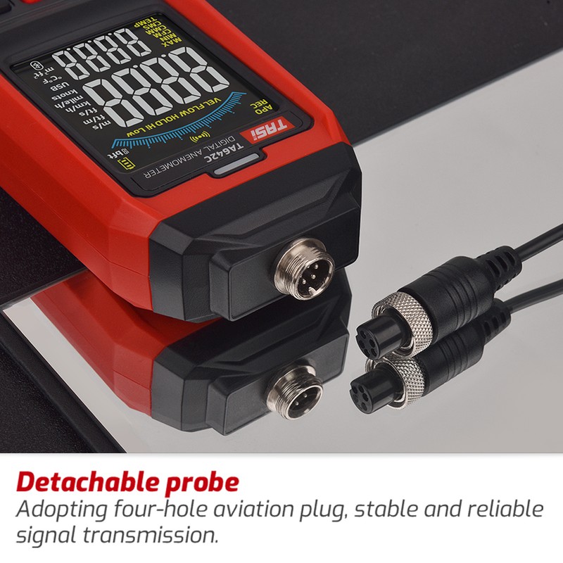 TASI TA642C Digital Anemometer Handheld Wind Speed Meter Measuring Air