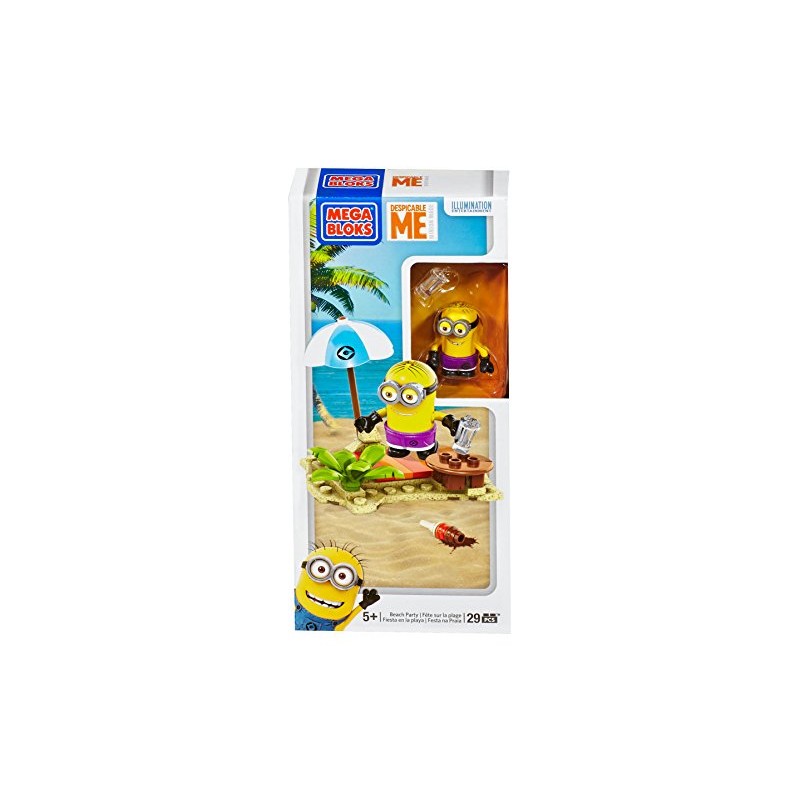 Mega Bloks Despicable Me Beach Party Set