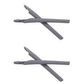 NicelyFit Replacement Temple Ear Socks for Oakley Crosslink Eyeglass Glass Frames (Grey-2 Pairs)