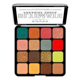 NYX Ultimate Paradise Shock paleta de sombras de 16 tonos