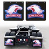 FUTAIHE Mud Flaps for Semi Trucks American Eagle PVC Tractor