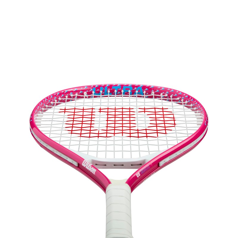 Wilson Ultra Power 23" Junior Recreational Tennis Racket - Pink/White/Blue