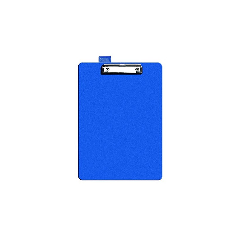SECO 570A-PVC-BU A4+ PVC Covered Clipboard with Heavy Duty Clip