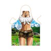 Funny Apron Alps Model You Barbecue Apron
