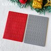Keoker Polymer Clay Texture Sheet Christmas, Christmas Clay Texture Mat