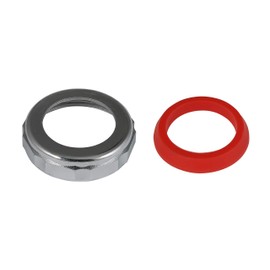 Keeney 916DK 1-1/4-Inch by 1-1/2-Inch Slip Joint Reducer Nut and Washer, Chrome