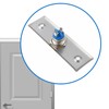 VGOL 2Pcs Door Access Control Switch Stainless Steel Press Exit