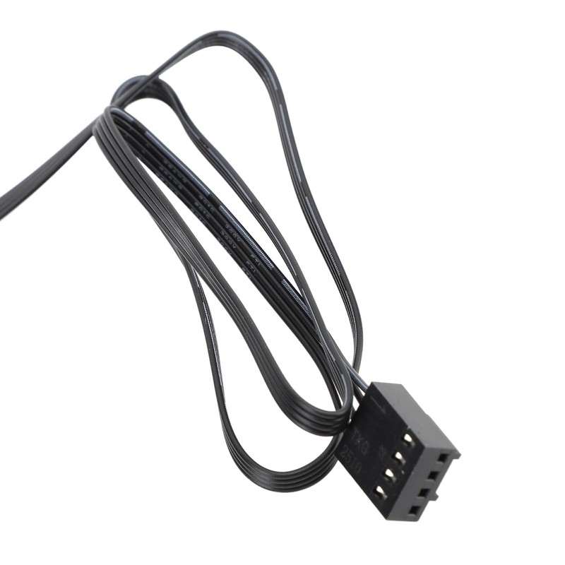 4 Pin PWM Fan, 70mm Computer Case Fan with 7