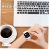 jojofuny 3sets Watch Screen Protector Anti-Scratch Smartwatch Shell Full Access