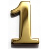 2" Solid Brass Mailbox Number #1 / Better Box Mailboxes