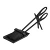 Hearth and Home Fireside Dustpan And Brush Set Black 15"