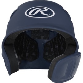 Rawlings | R16 REVERSIBLE EXT | Matte Batting Helmet | Reversible Face Guard | Senior (6 7/8" - 7 5/8") | Matte Navy