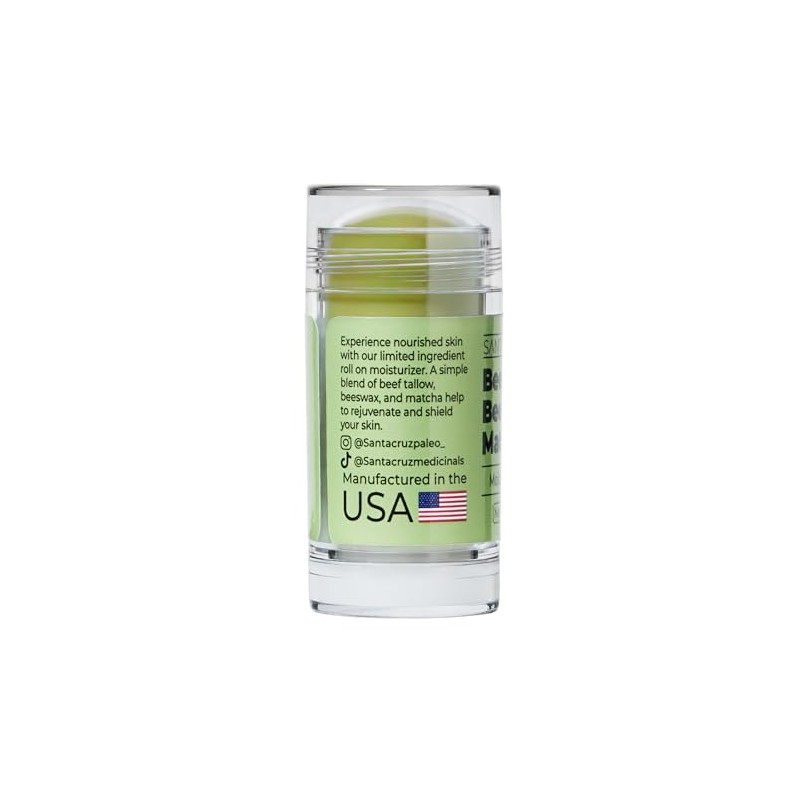 Santa Cruz Paleo Beef Tallow Matcha Moisturizing Balm