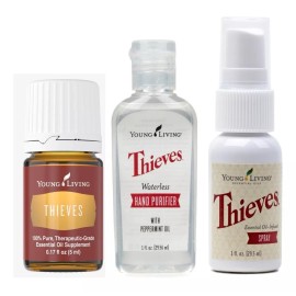 Young Living  Young Living Aceite Esencial Thieves + Complementos