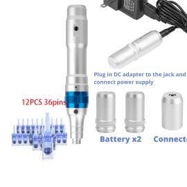 Handheld Home Use Skin Care Nutri Facial Beauty Penpower supply mode: A6 with 12pcs 36P