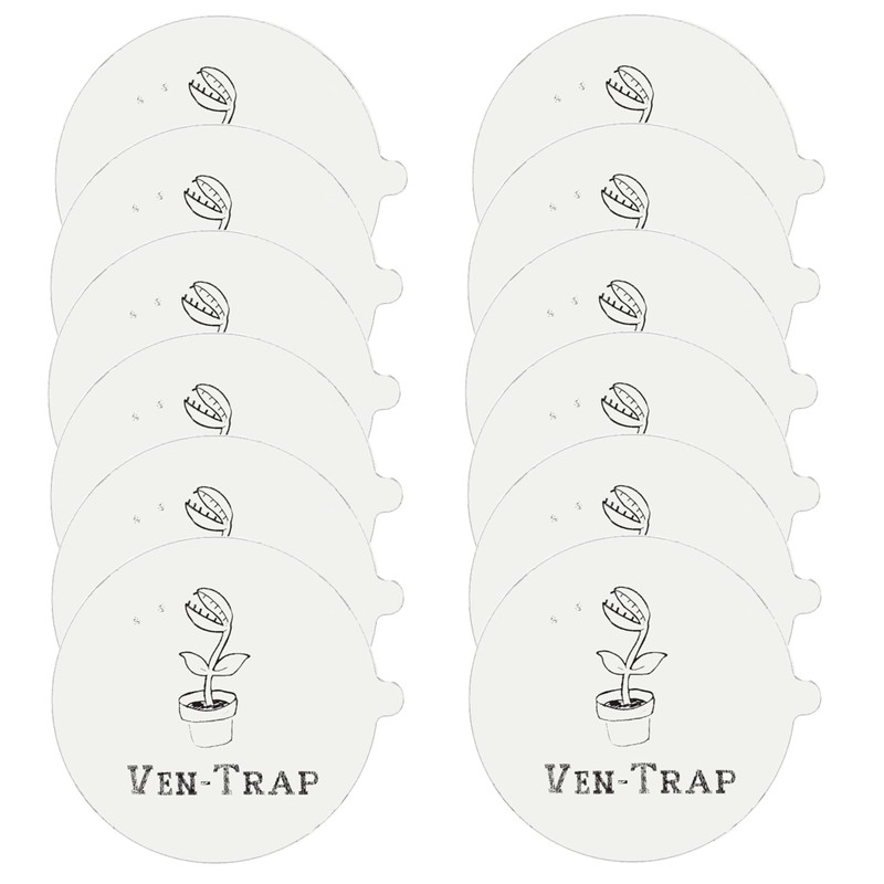 12 Pack -Flea Trap Refill Disc 7.1"– Fits Victor, bugMD,