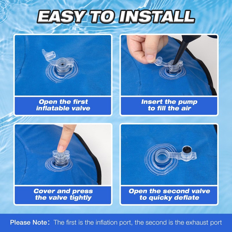 MICOOYO Dog Float Raft - Inflatable Dog Swimming Float for