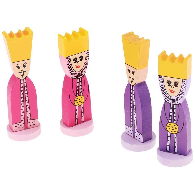 Marsrut Pink Chess Set with Chess Board Educational